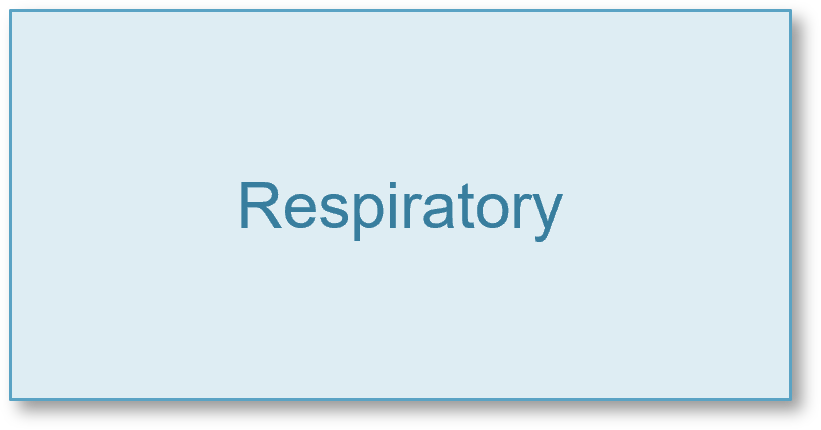 Respiratory course category button